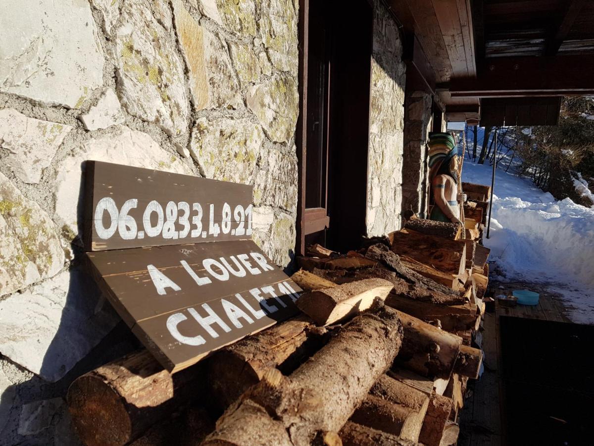 Le Chalet Pointu De Capucine Бур-Сен-Морис Экстерьер фото
