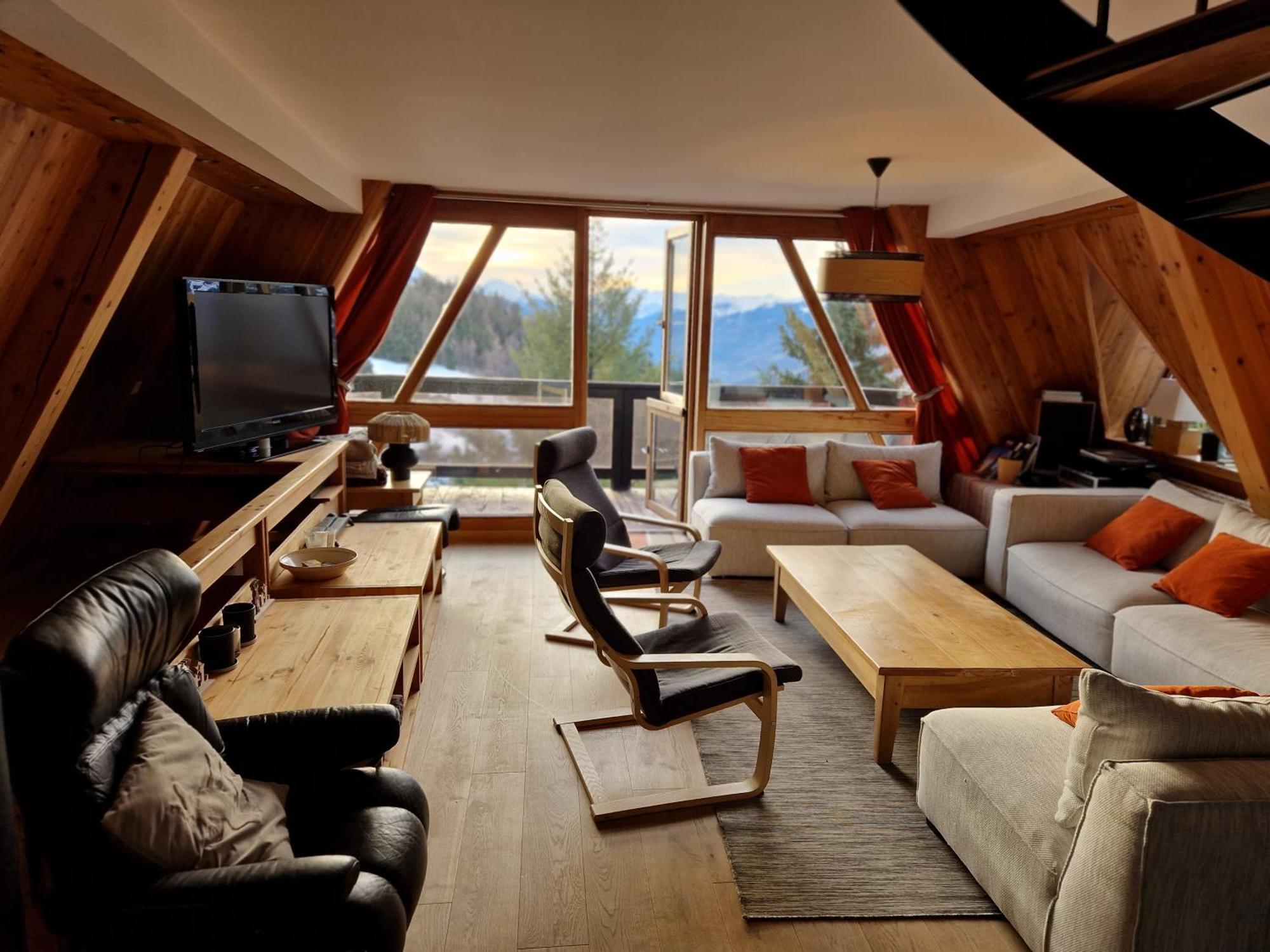 Le Chalet Pointu De Capucine Бур-Сен-Морис Экстерьер фото