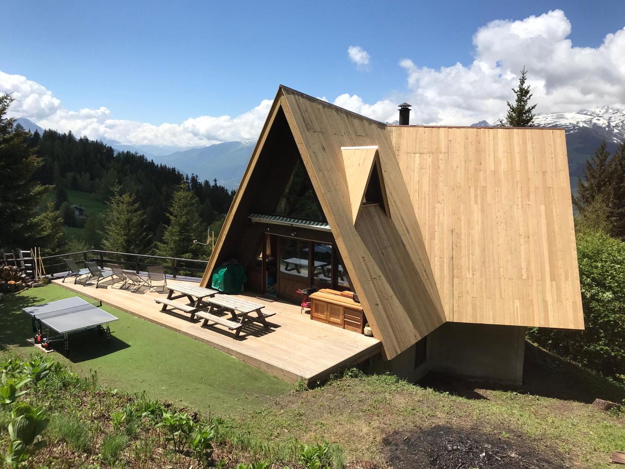 Le Chalet Pointu De Capucine Бур-Сен-Морис Экстерьер фото
